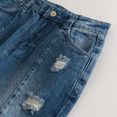 Cool Club, Spodnie jeansowe dziewczęce, mom high waist, denim