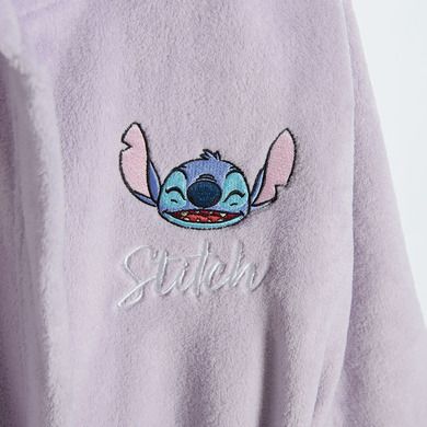 Cool Club, Szlafrok dziewczęcy z kapturem, fioletowy, Lilo i Stich