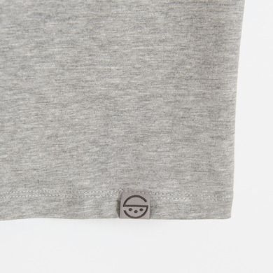 Cool Club, T-shirt chłopięcy, szary melanż