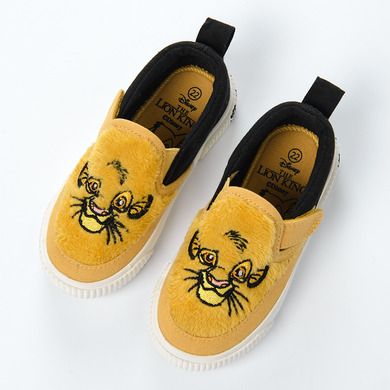 Cool Club, Trampki slip on chłopięce, żółte, Król Lew