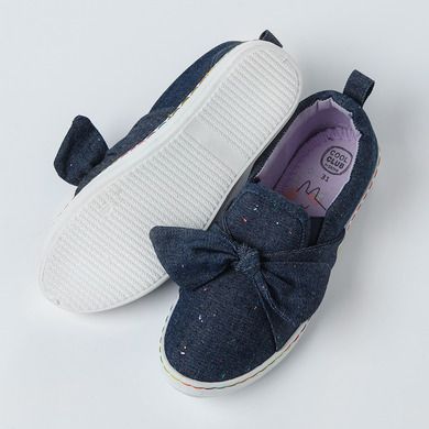 Cool Club, Trampki slip on dziewczęce, ciemnoniebieskie