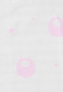 Czapka dziewczęca, dwustronna, różowo-biała, Bellybutton