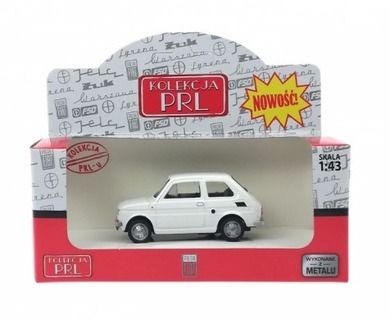 Daffi, Kolekcja PRL, Fiat 126p, pojazd, 1:43