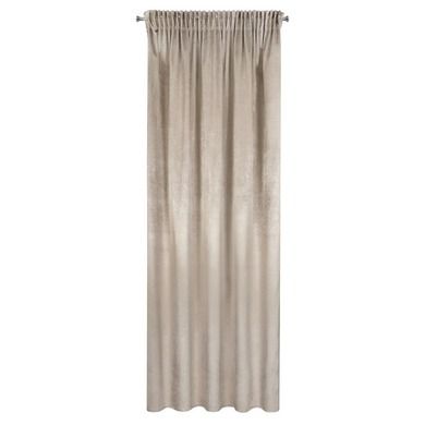 Eurofirany, zasłona gotowa na taśmie, Samanta, 140-270 cm, beżowy