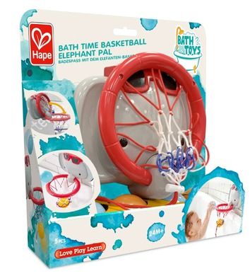 Hape, Słonikowa Koszykówka, zabawka do kąpieli