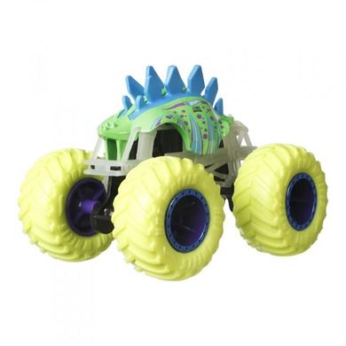 Hot Wheels, Monster Trucks, Pojazdy świecące w ciemności, 10 szt.