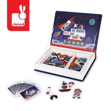 Janod, Magnetibook, Kosmos, magnetyczna układanka
