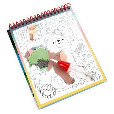 Kidea, magiczna wielorazowa kolorowanka wodna, zwierzęta