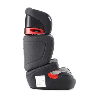 Kinderkraft, Junior Fix, fotelik samochodowy, 15-36 kg, black, gray