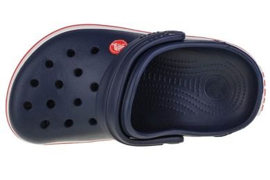 Klapki chłopięce, granatowe, Crocs Crocband Clog K