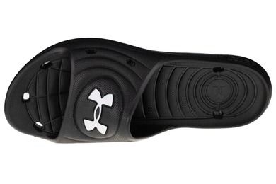 Klapki męskie, czarne, Under Armour Locker IV SL