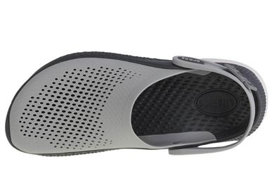 Klapki męskie, szare, Crocs Literide 360 Clog