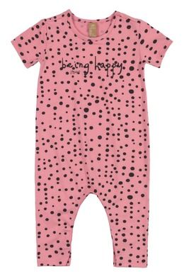 Komplet dziewczęcy, Kombinezon, Opaska, różowy, Up Baby