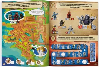 LEGO NINJAGO. Złoty Ninja. Zadania. Opowiadanie. Komiksy