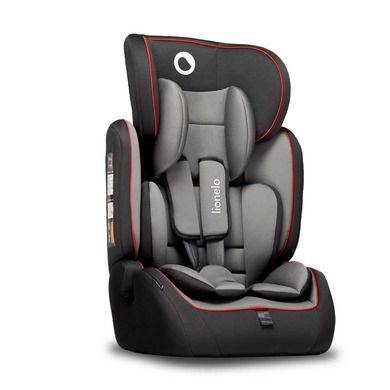 Lionelo, Levi Simple, fotelik samochodowy, Sporty Black, 9-36 kg