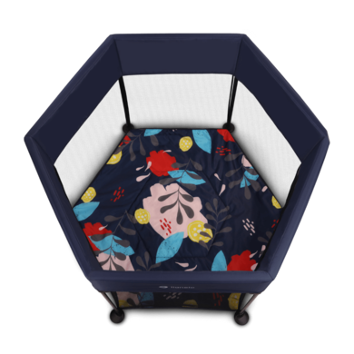 Lionelo, Roel, kojec dla dziecka, Blue Navy, 112-112 cm