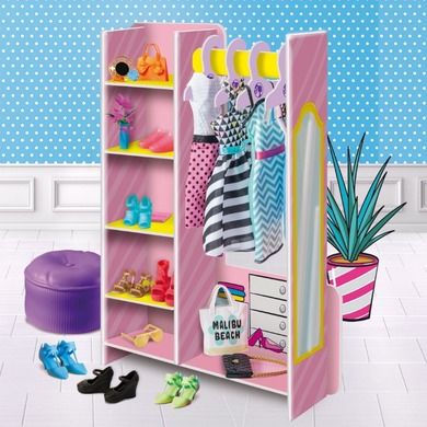 Lisciani, Barbie, Fashion Boutique, domek z lalką