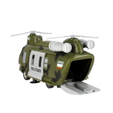 Mega Creative, Helikopter wojskowy, pojazd, światło i dźwięk, 27 cm
