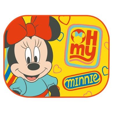 Myszka Minnie & Myszka Miki, zasłonki przeciwsłoneczne, 44-35 cm, 2 szt.