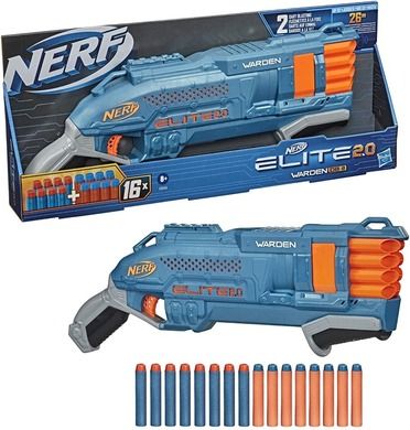 Nerf Elite 2.0, Warden DB-8, wyrzutnia i 16 strzałek