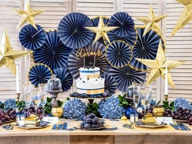 PartyDeco, ozdobne pudełeczka, złoty, 10 szt.