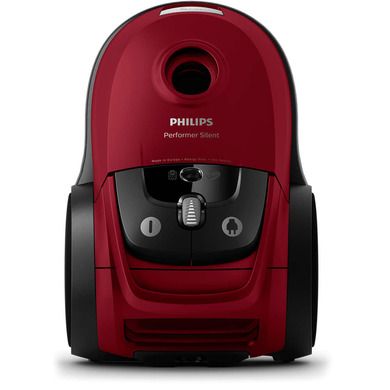 Philips, odkurzacz workowy, Performer Silent, FC8781/09, 650W, czerwony