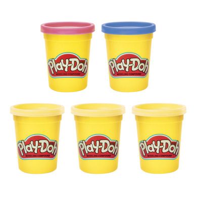 Play-Doh, Radosne kolory, 5 tub, zestaw kreatywny