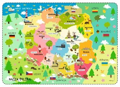 Podkładka na biurko, Polska