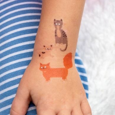 Rex London, tatuaże zmywalne dla dzieci, koty