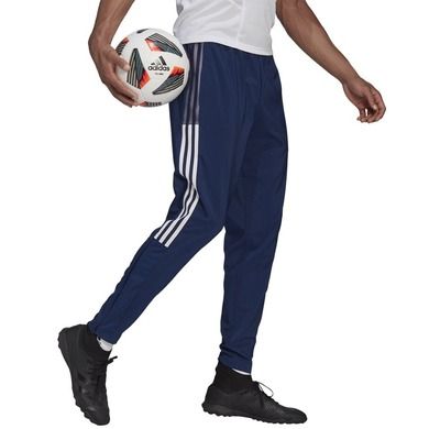 Spodnie dresowe męskie, granatowe, Adidas TIRO 21 Woven Pant