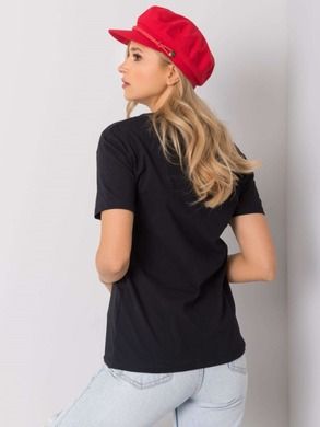 T-shirt damski, czarny, H&B