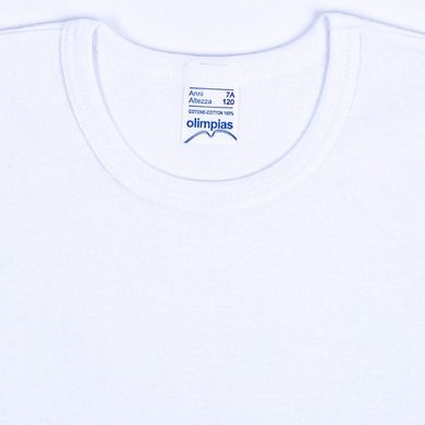 T-shirt dziecięcy, biały, Olimpias