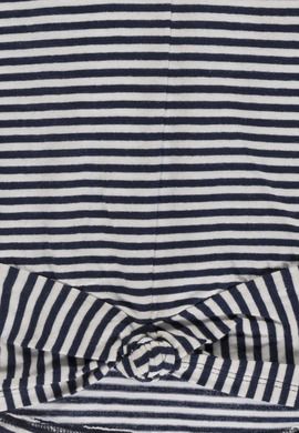 T-shirt dziewczęcy, biało-niebieski, Tom Tailor