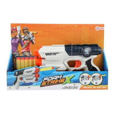 Toi-Toys, Foam Strikex, White M, pistolet, 5 strzałek