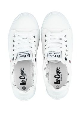Trampki damskie, białe, Lee Cooper
