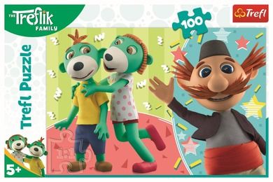 Trefl, Rodzina Treflików, Trefliki i Wujcio, puzzle, 100 elementów