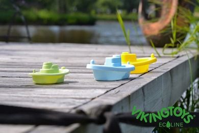 Viking Toys, Ecoline, łódka, zabawka do kąpieli, 1 szt.