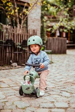 Scoot & Ride, Highwaykick 1, Lifestyle, jeździk i hulajnoga 2w1, Green Lines