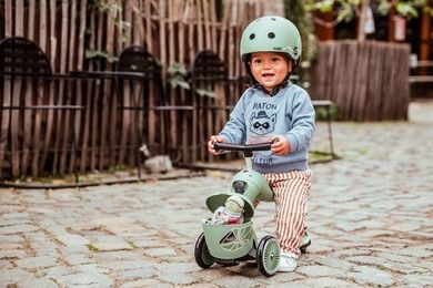 Scoot & Ride, Highwaykick 1, Lifestyle, jeździk i hulajnoga 2w1, Green Lines