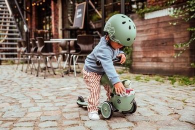 Scoot & Ride, Highwaykick 1, Lifestyle, jeździk i hulajnoga 2w1, Green Lines