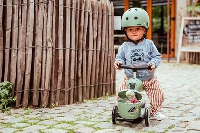 Scoot & Ride, Highwaykick 1, Lifestyle, jeździk i hulajnoga 2w1, Green Lines
