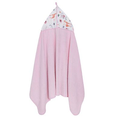 Babymatex, Maxi Junior, Sarenki, okrycie kąpielowe, róż, 140-70 cm