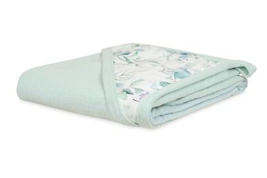 BabyMatex, Muślin Design, okrycie kąpielowe, mięta, 85-85 cm