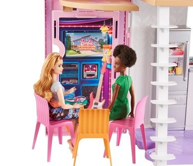 Barbie, Dom w Malibu, zestaw do zabawy bez lalek