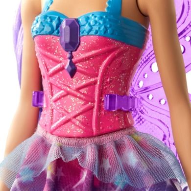 Barbie, Dreamtopia, lalka wróżka z fioletowymi włosami