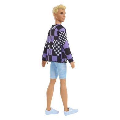 Barbie, Ken Fashionistas, Kraciasty sweter i szorty, lalka
