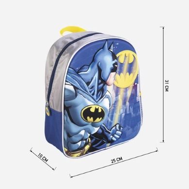 Batman, plecak 3D dla przedszkolaka, niebieski
