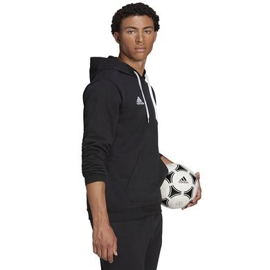 Bluza męska z kapturem, czarna, Adidas Entrada 22 Hoody