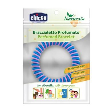 Chicco, bransoletka zapachowa, trawa cytrynowa, 1 szt.