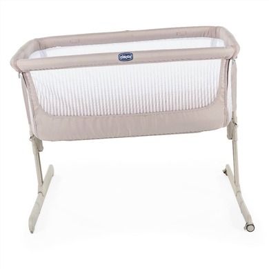 Chicco, Co-Sleeping Chicco Next2me, łóżeczko dostawne, Air Dark Beige